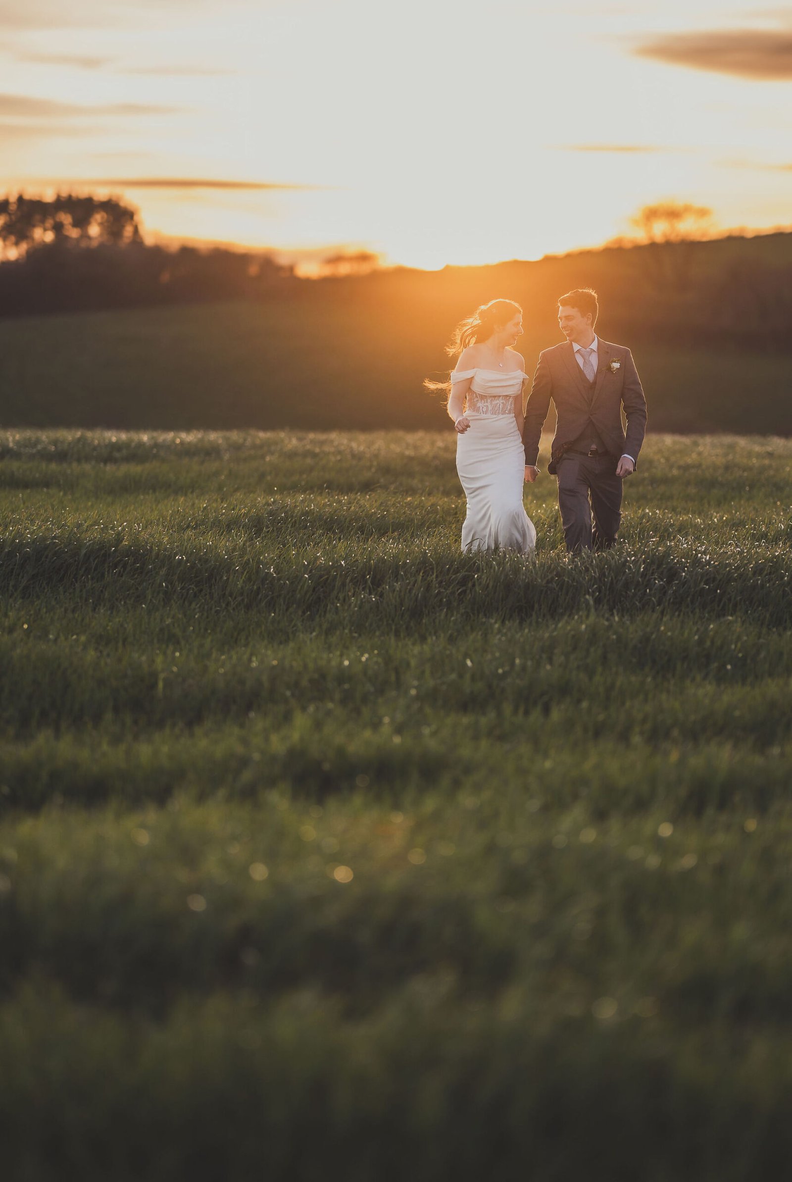 Ashley & Keiran’s Relaxed March Wedding at Avalen Farm, Cornwall